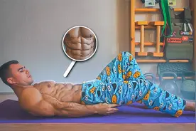 如何练出8块腹肌？俄罗斯大兵10分钟核心训练，一个月练出腹肌！