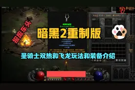 暗黑2重制版 圣骑士双热和飞龙玩法和装备介绍视频封面