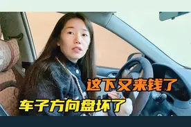 这年头媳妇的钱是真好骗，方向盘坏了，这修车费起码得3000块视频封面