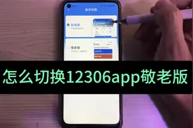 老年人用12306订票，怎么切换成敬老版？字体更大，界面更简洁视频封面