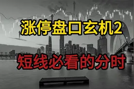 股票涨停盘口秘密，拉升必有因视频封面