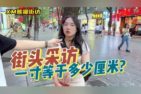 「街访」一寸等于多少厘米？1cm？视频封面