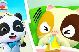 儿童益智动画：宝贝喜欢吃糖果，结果牙齿上长了虫子