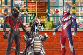 启蒙早教动画：迪迦奥特曼教会小怪兽买东西要付钱的道理