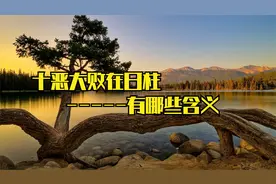 那些日柱是十大恶败代表什么含义视频封面