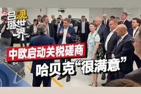德副总理访华，效果立竿见影，中欧启动关税磋商，欧洲汽车股上涨视频封面