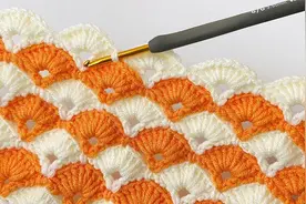 毯子花样钩织，入门级可钩教程