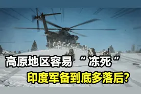 高原地区容易“冻死”？缺水缺衣后勤差，印度装备到底多拉垮？视频封面