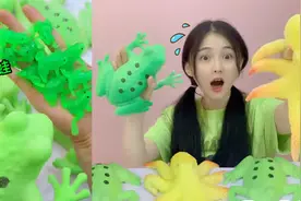 巨型青蛙里有“青蛙卵”！还能孵化出宝宝，最后为啥变成毒液球？视频封面
