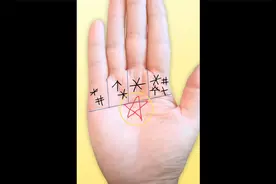 手相上有这些符号，代表事业容易获得成功！