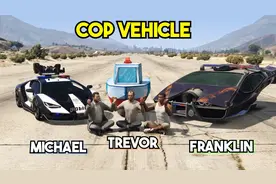 GTA 5 警车：富兰克林 VS 迈克尔 VS 特雷弗（哪个最好？）视频封面
