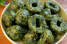 菠菜窝窝头，爷爷吃了一辈子的窝窝头做法，柔软不硬，凉了也好吃