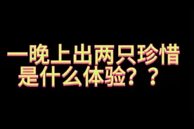 荒野的召唤：一晚上出2只珍惜是什么体验？？