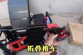 开箱评测顺和两用折叠手推车，一键秒收，小巧不占空间