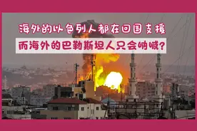 海外的以色列人都在回国支援，而海外的巴勒斯坦人只会呐喊？视频封面