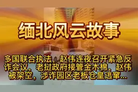 多国联合执法，老挝接管金木棉，赵伟被架空，涉诈园区仓皇逃窜