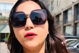 印度高种姓女博主第一次来中国，没想到她的种种行为太令人厌恶了视频封面