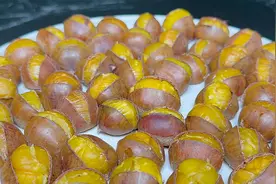 家常炒板栗，不放糖不放油，原汁原味更健康，个个开口做法简单