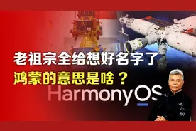 司马南：老祖宗全给想好名字了，鸿蒙的意思是啥?