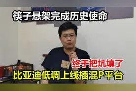 筷子悬架完成使命，比亚迪低调上线插混P平台，终于把坑给填上了视频封面