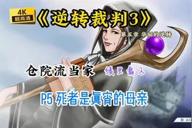 【骆驼】《逆转裁判3》第五章P5 死者是真宵的母亲