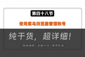 第四十八节：使用紫鸟浏览器管理亚马逊账号