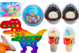 甜蜜的便利店糖果合集！超有趣的玩具糖果零食，小朋友的最爱！