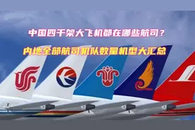 中国四千架大飞机都在哪些航司？内地全部航司机队数量机型大汇总视频封面