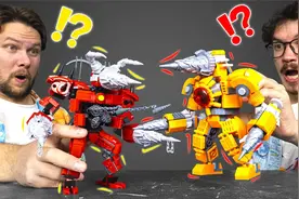 用乐高制作了3个最强的泰坦人-升级版的泰坦钻工、泰坦钟