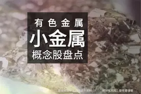 有色金属：小金属概念股盘点视频封面