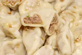 猪肉大葱水饺想要做的好，调馅是关键，教你正确做法，又香又好吃