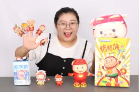 开箱猪猪侠玩具大盲盒！开出超多搞笑玩具，也太好玩儿啦