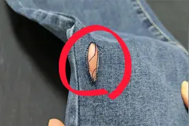 牛仔裤烂洞了别愁！分享一个补洞小技巧，漂亮无痕方法太棒啦！