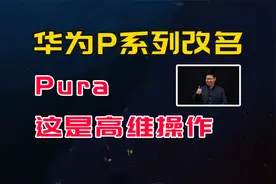 华为P系列正式改名为Pura，这是高维操作，友商的暴风雨来了视频封面