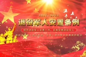 退役军人安置条例视频封面
