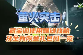 《萤火突击》藏宝阁使用赚钱攻略及全新陨金礼包码一览