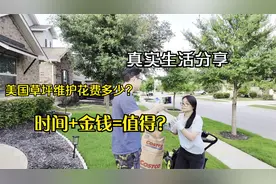 美国普通人如何维护房屋草坪？小伙算下时间和花费，真是让人吃惊视频封面