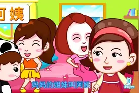 小朋友必学的家庭认知动画！简单易学的称谓儿歌《家庭称呼歌》