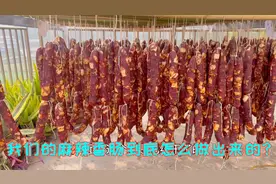 麻辣香肠到底是怎么做出来的？带你们详细看看流程，这效率是真高