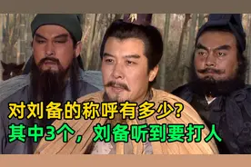 三国专题，对刘备的称呼有多少？其中3个，刘备听到要打人视频封面