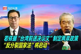 若依据“台湾前途决议文”制定两岸政策，“反分裂国家法”将启动视频封面