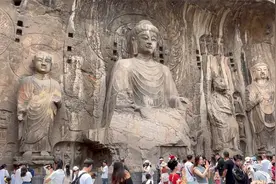 游览洛阳龙门石窟，第一视角全程记录，震撼人心的艺术宝库