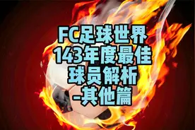 FC足球世界-143年度最佳球员解析-其他篇@今日头条 @西瓜视频