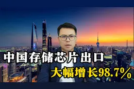 中国存储芯片出口，大幅增长98.7%视频封面