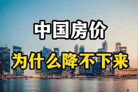 中国的房价为什么一直降不下来？主要是来自这四个方面的阻力。视频封面