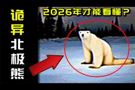 揭秘诡异的【2026北极熊】，一张2026年才能看懂的图片！