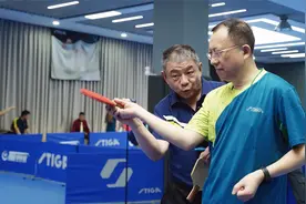 李晓东指导教业余大叔直拍横打：要敢撞，一撞就有速度和力量了！视频封面