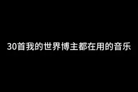 【我的世界】30首MC博主都在用的音乐，适合听音乐 玩游戏 拍视频
