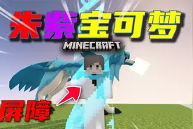 屏障生存！捕捉宝可梦才能扩大范围！#我的世界