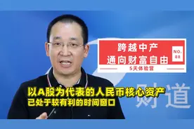 以A股为代表的人民币核心资产，已处于较有利的时间窗口视频封面